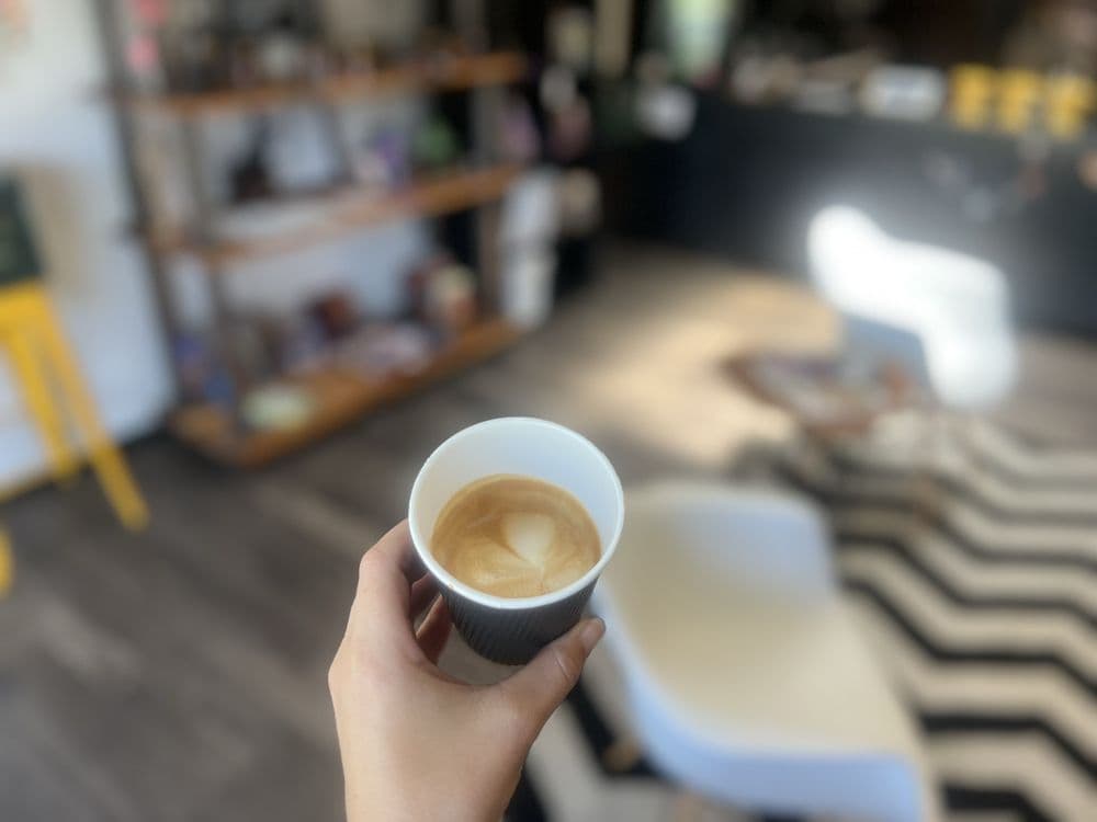 Cosmic Bloom Coffee interior