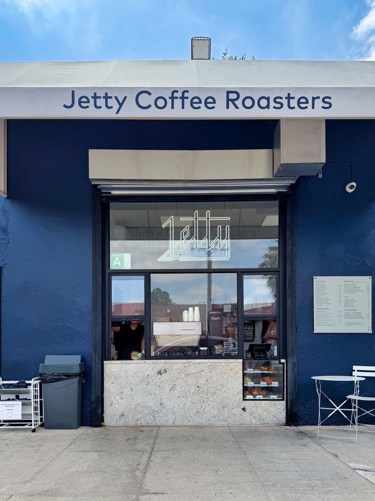 Jetty Coffee Roasters interior