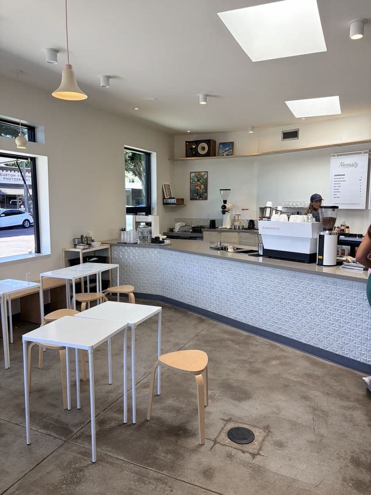 Necessity Coffee interior