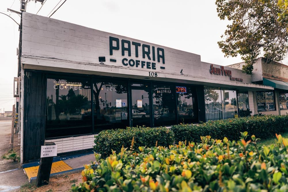 Patria Coffee Roasters interior
