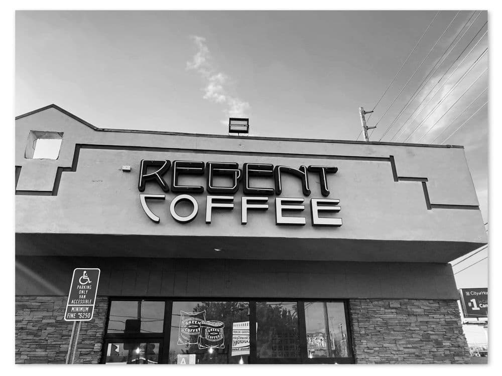 Regent Coffee Brew and Bottle House interior
