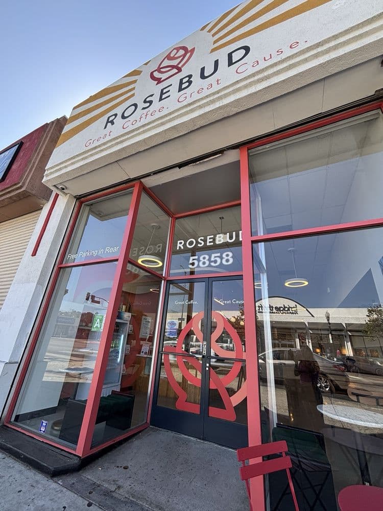 Rosebud Coffee interior