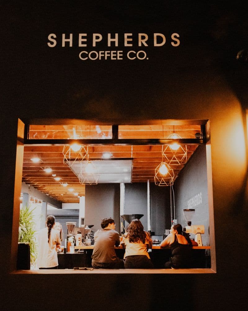 Shepherds Coffee interior